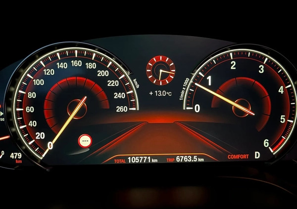 BMW Seria 5 cena 158000 przebieg: 105000, rok produkcji 2017 z Karczew małe 121